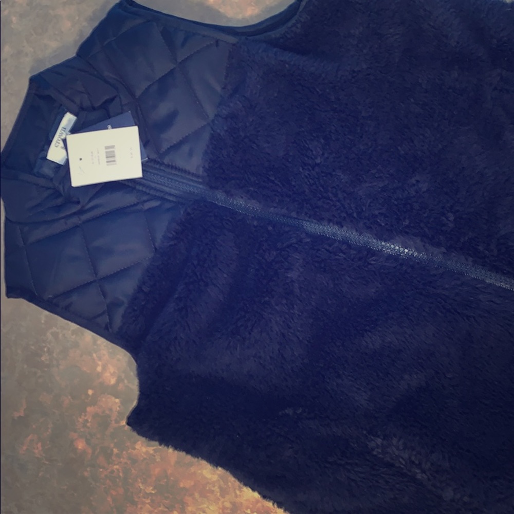 NWT Crown & Ivy Boys or Girls Zip Up Vest